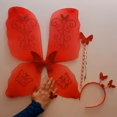 ست ایفای نقش طرح بال پروانه مدل Angel