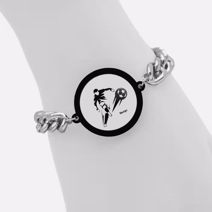 دستبند ناکسیگو مدل فوتبال کد BZ7784