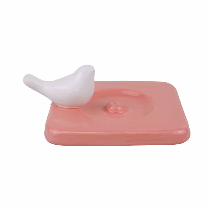 جاعودی سرامیکی طرح پرنده مدل مربع