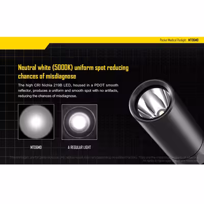 چراغ قوه پزشکی نایت کر مدل MT06MD