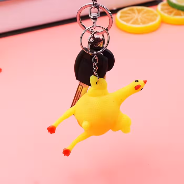 جاکلیدی دنیای سرگرمی های کمیاب مدل مرغهای تخم گذار مجموعه 2 عددی