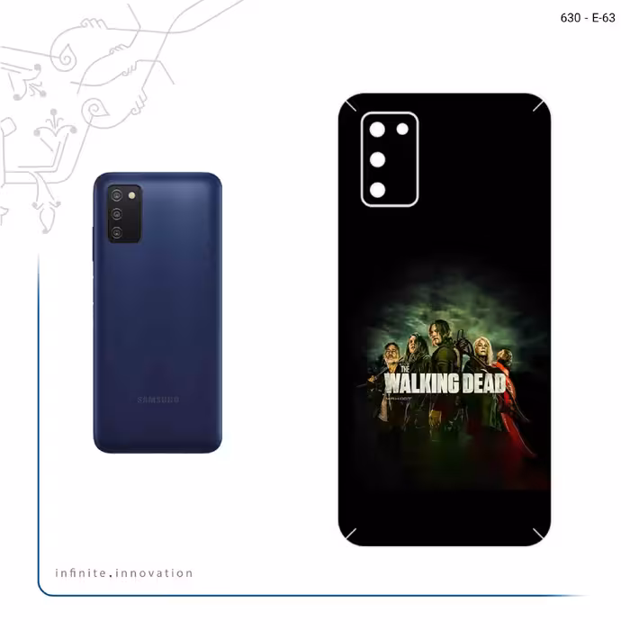 برچسب پوششی ماهوت مدل WALKING DEAD مناسب برای گوشی موبایل سامسونگ Galaxy A03S