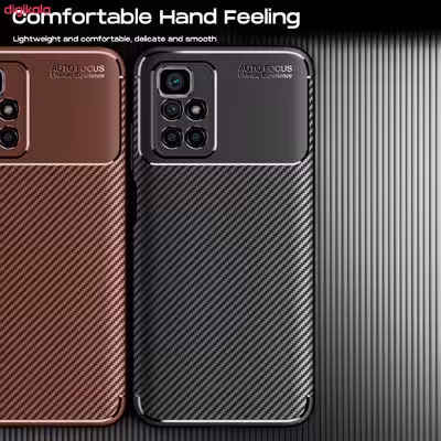 کاور آیرون من مدل AUTO FOCUS مناسب برای گوشی موبایل شیائومی Redmi 10 / Note 11 4G همراه با قلم لمسی