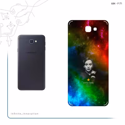 برچسب پوششی ماهوت مدل emilia clarke مناسب برای گوشی موبایل سامسونگ Galaxy J7 Prime