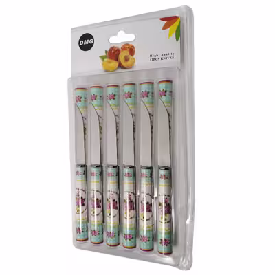 کارد میوه خوری دی ام جی مدل ROYAL-T بسته 12 عددی
