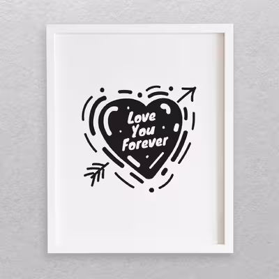 تابلو مدل نوشته انگلیسی طرح LOVE کد 321