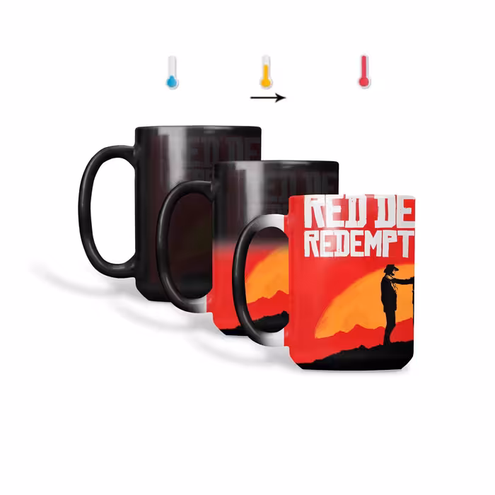 ماگ حرارتی طرح رد دد Red Dead 2 کد 1