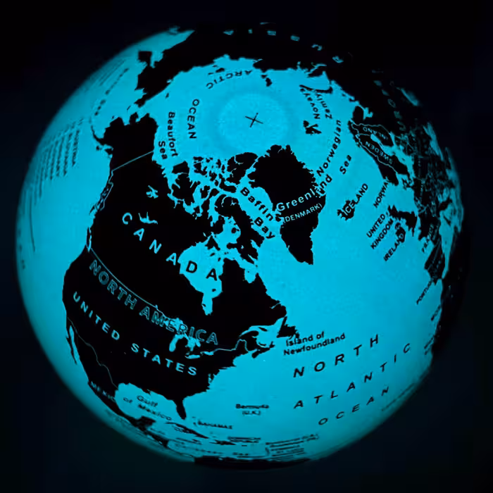 دکوری مدل کره جغرافیایی