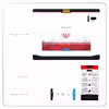 برچسب پوششی ماهوت مدل Iran-Flag-1 مناسب برای تبلت سامسونگ Galaxy Tab S3 9.7 2017 T820