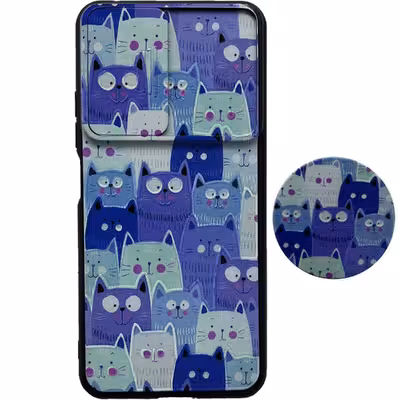 کاور مدل m11lt-11 مناسب برای گوشی موبایل شیائومی Mi 11 lite به همراه پایه نگهدارنده