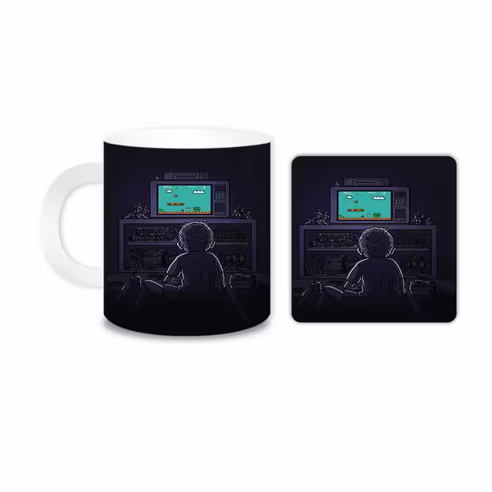 ماگ مدل پسر کد 1463 به همراه زیر لیوانی