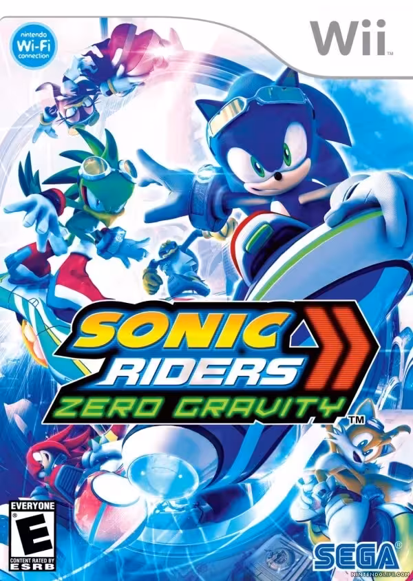 بازی نینتندو وی Nintendo Wii  Sonic Riders: Zero Gravity