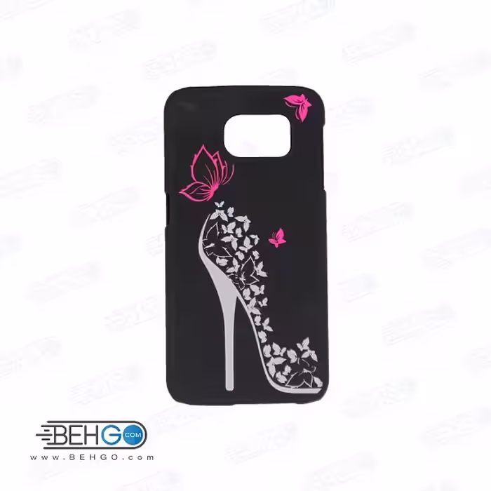 قاب گوشی سامسونگ اس سیکس s6 طرح دار مدل پروانه Back cover For Samsung galaxy S6
