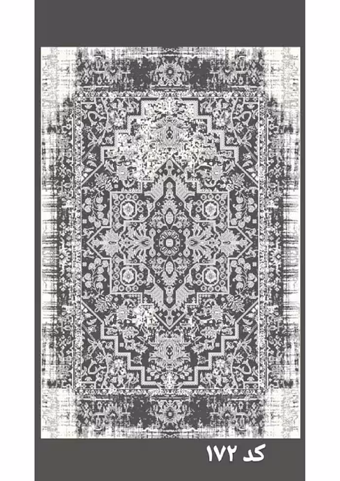 گلیم ماشینی 400 شانه آکرلیک کاشان(امکان پرداخت قسطی)-کد 172