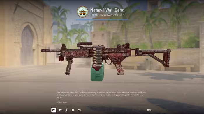 Negev | Wall Bang [FN] (Factory New)