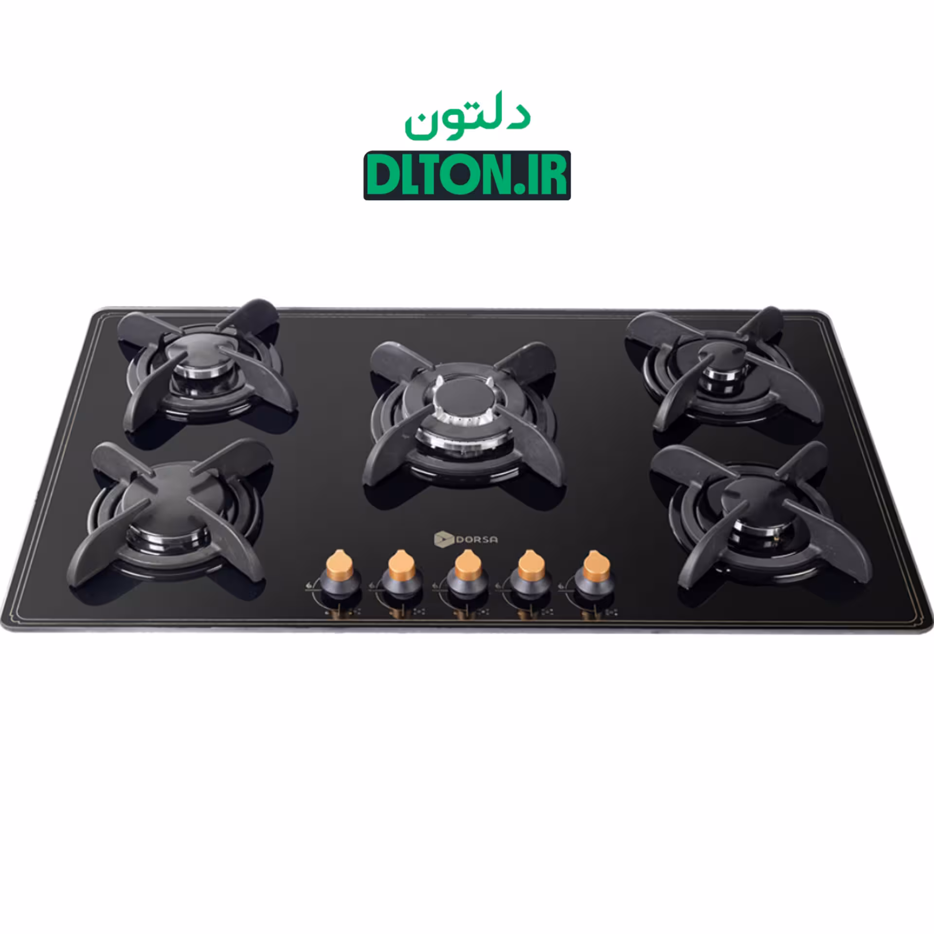اجاق گاز شیشه ای درسا مدل آنتیک DG2109-5M