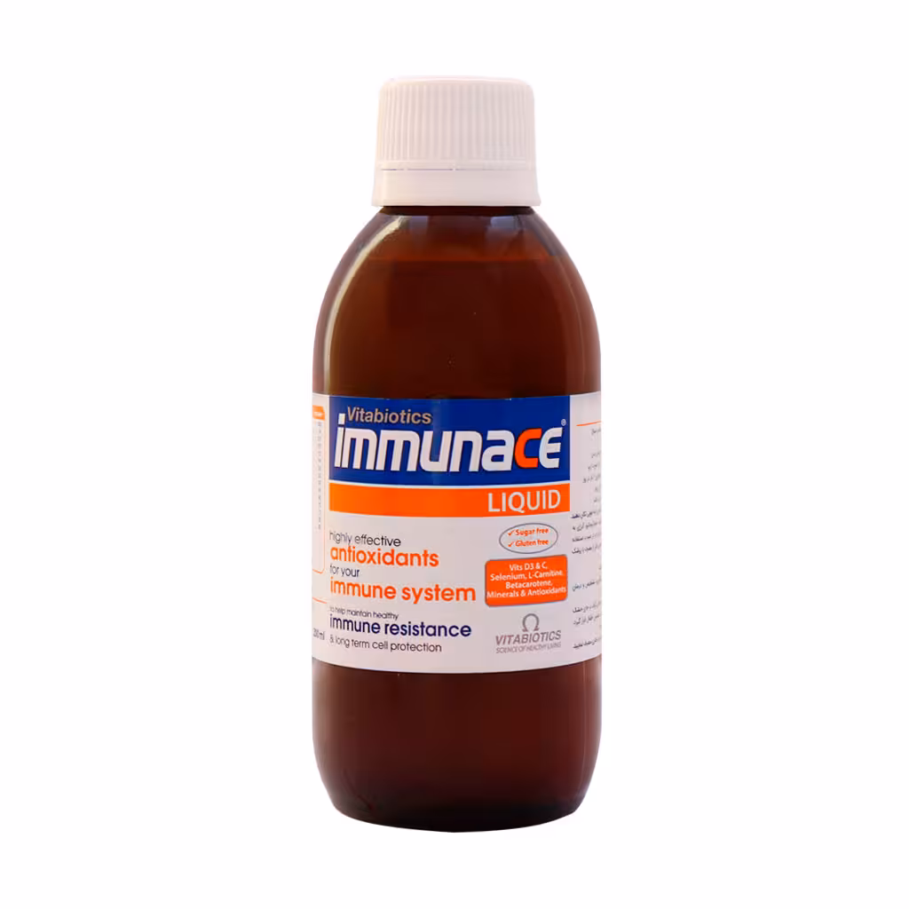 شربت ایمیونس ویتابیوتیکس 200 میلی لیتر | Vitabiotics Immunace Liquid