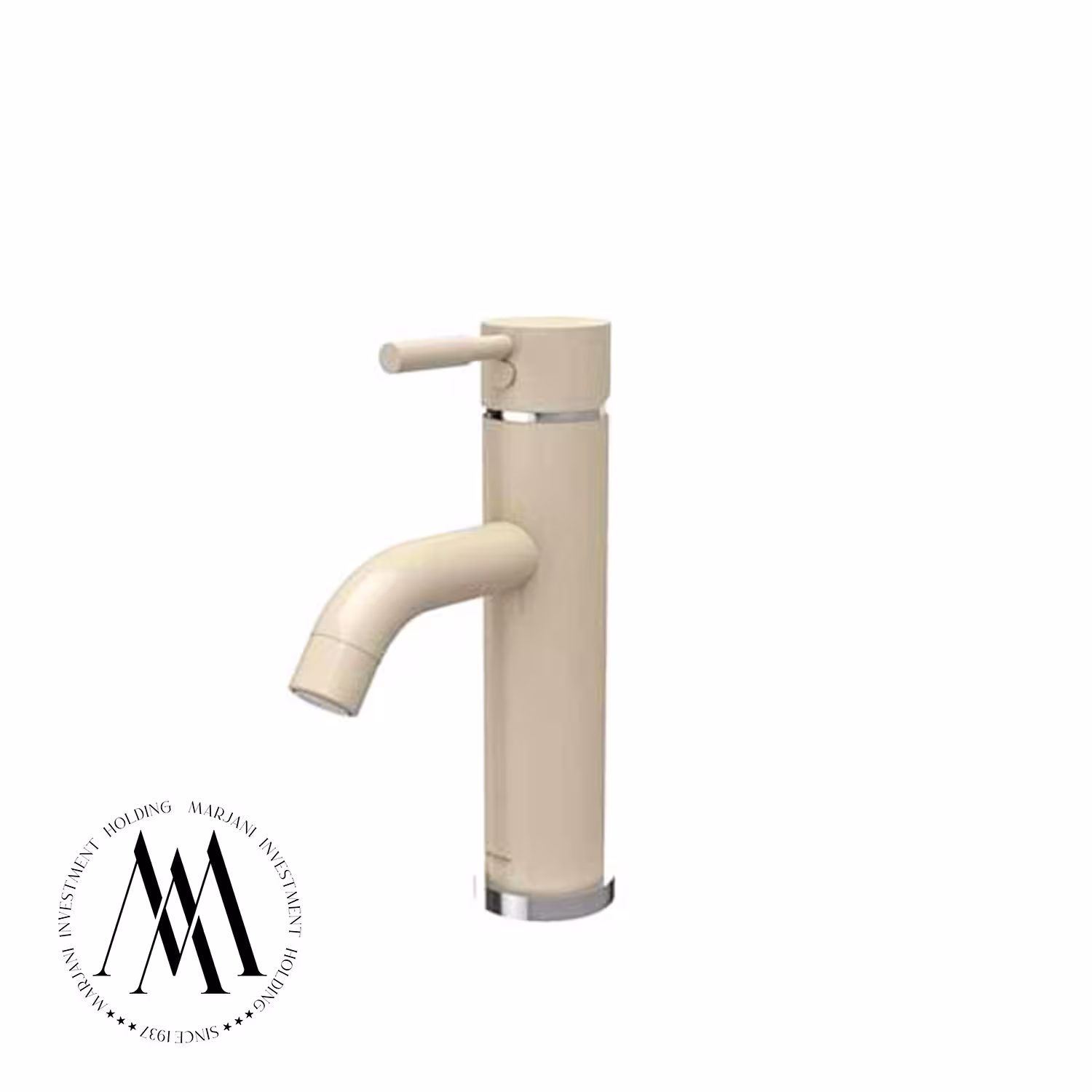 شیر روشویی شودر مدل مارینو پایه کوتاه (شیری کروم)