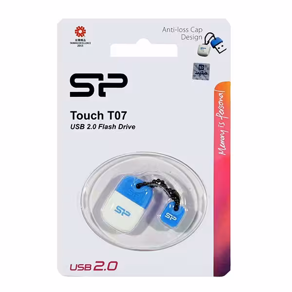 فلش مموری سیلیکون پاور مدل Touch T07 ظرفیت 64 گیگابایت