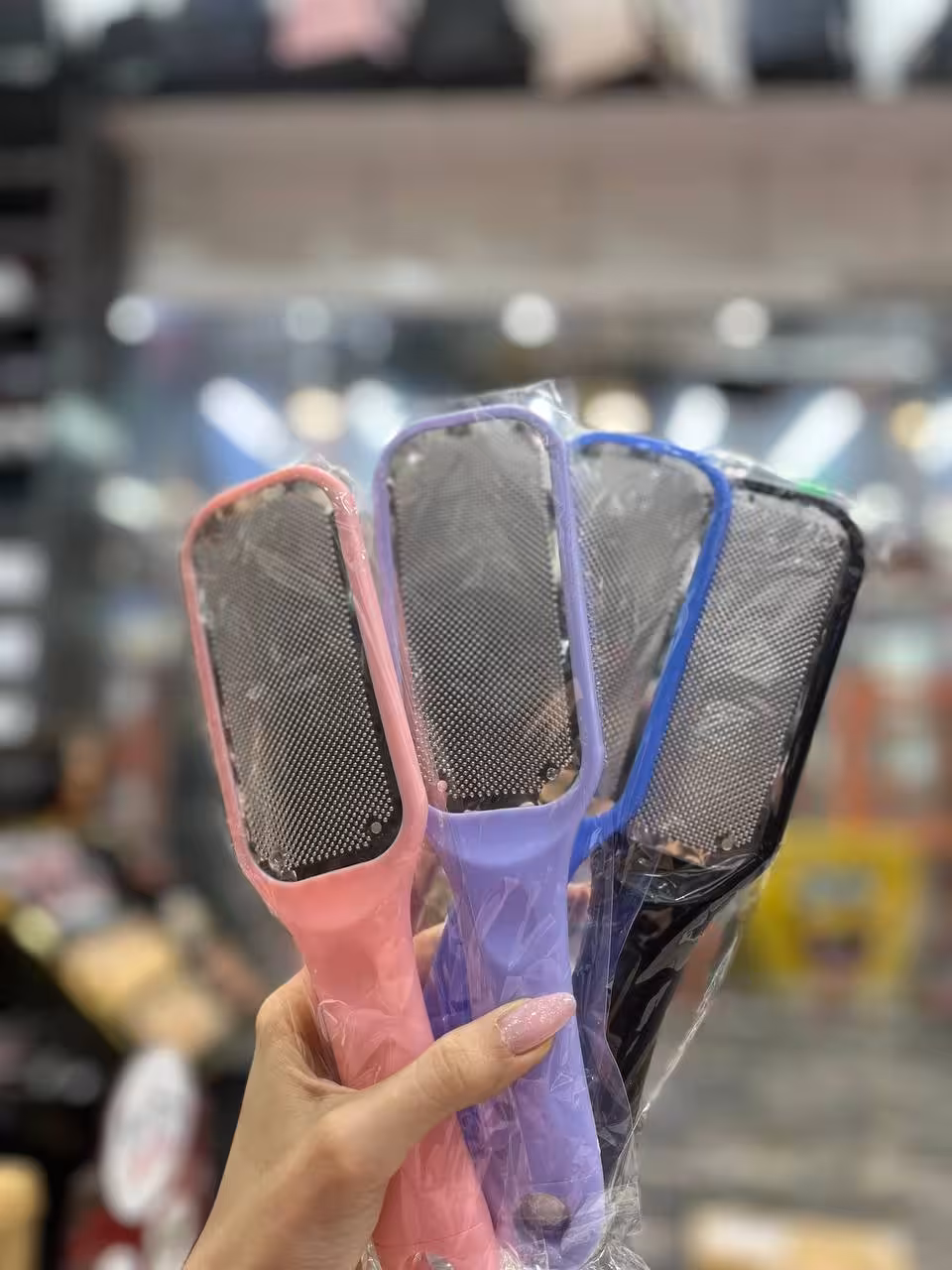 رنده دونه ریز پا بزرگ پدیکور رنگ بندی