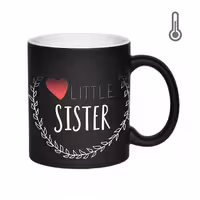 خرید ماگ-لیوان  حرارتی زیگ زاگ  Little Sister کد 1356
