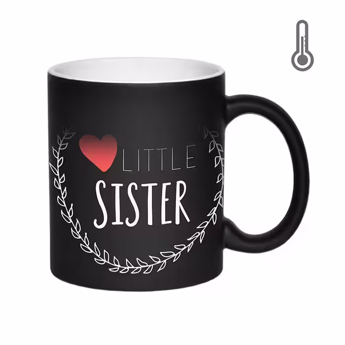 خرید ماگ-لیوان  حرارتی زیگ زاگ  Little Sister کد 1356