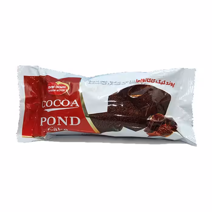 کیک کاکائویی پوند شیرین نوین 190 گرمی