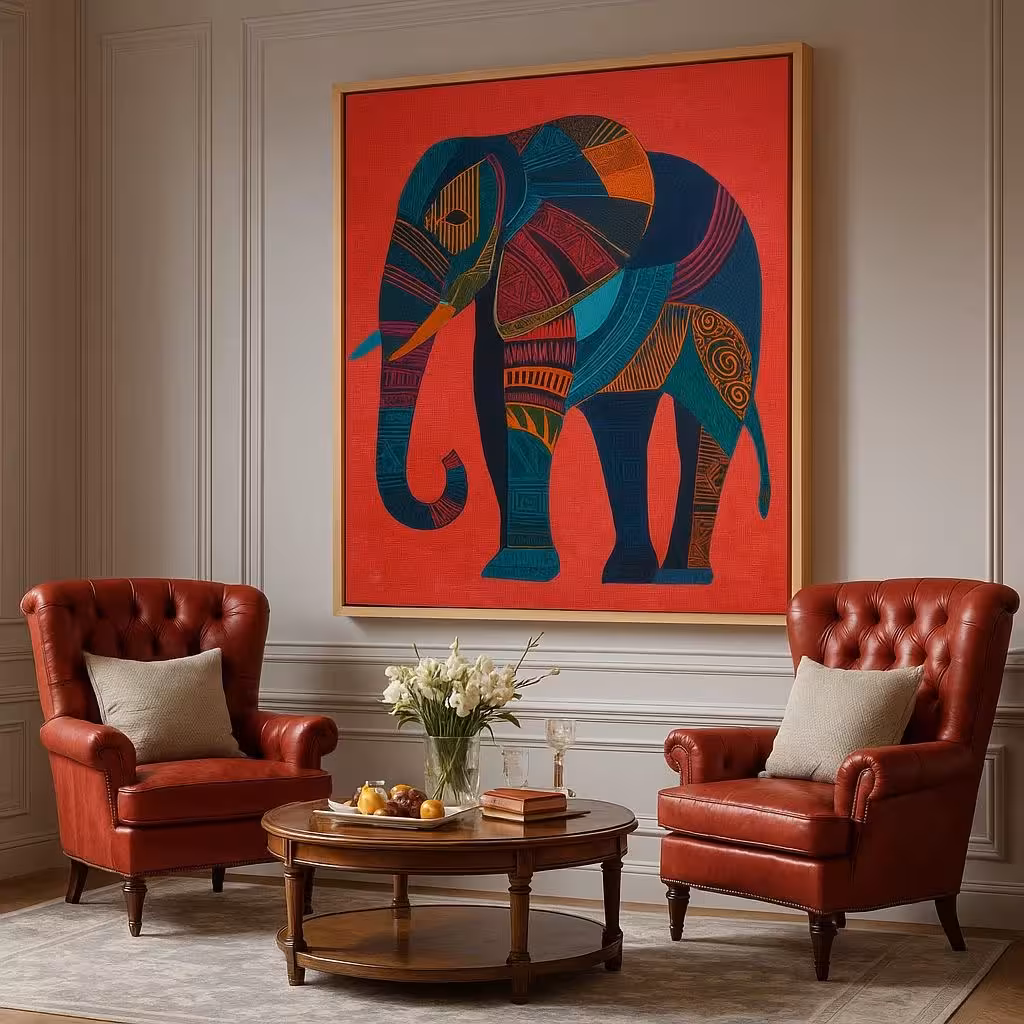 تابلو مدرن کاردست کدکالا 1847