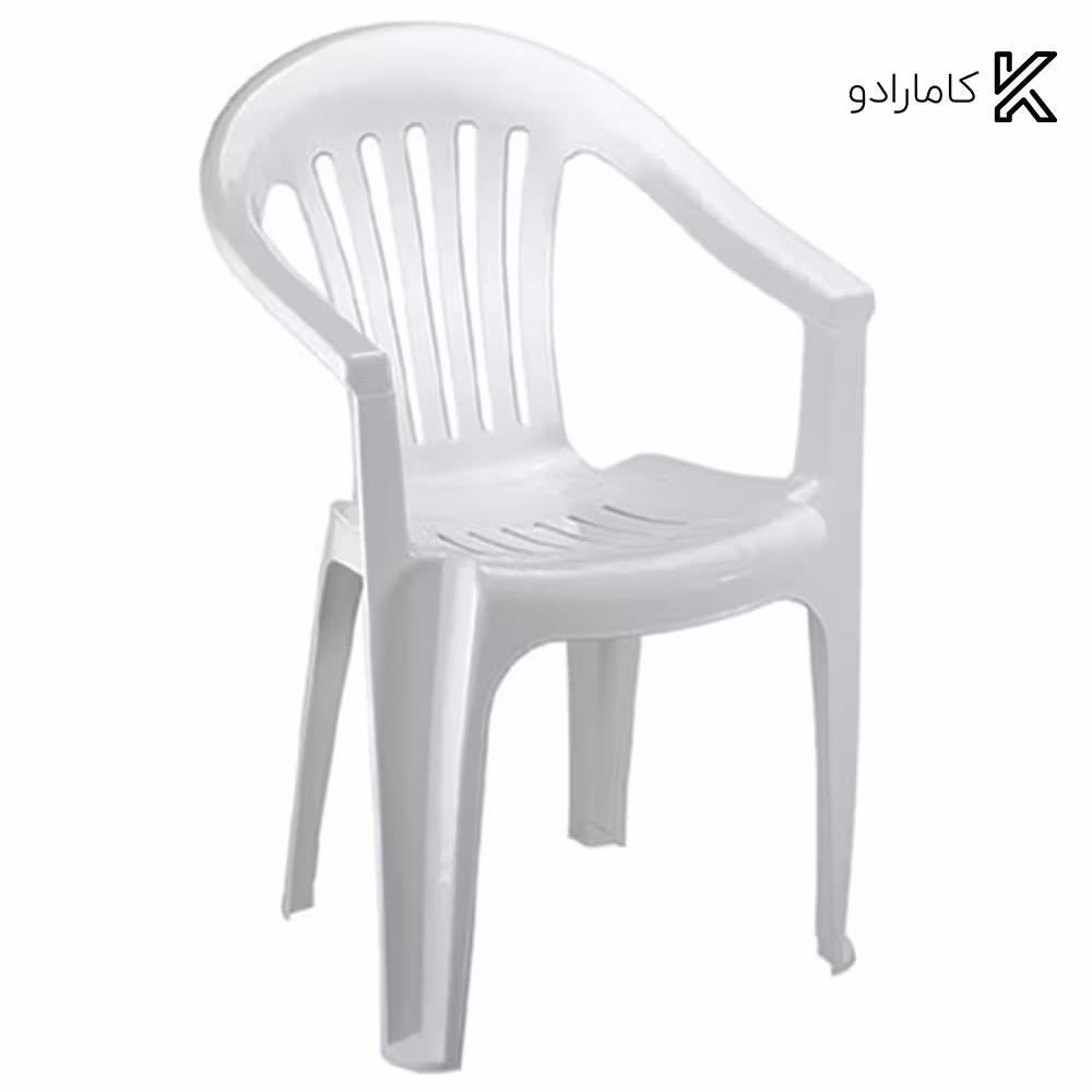 صندلی دسته دار صدف ناصر پلاستیک کد 855