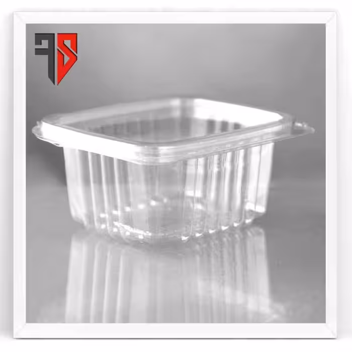 ظرف یکبار مصرف دلی 200 لولایی پرشیا (500عددی) - مرکز فروش ملزومات کافه رستوران فرزان