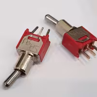 کلید کلنگی 3 پایه 2 حالته, 250 ولت, 3 آمپر، Toggle Switch SPDT 250V 3A