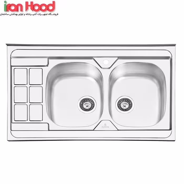 سینک پرنیان استیل Ps 1104 روکار
