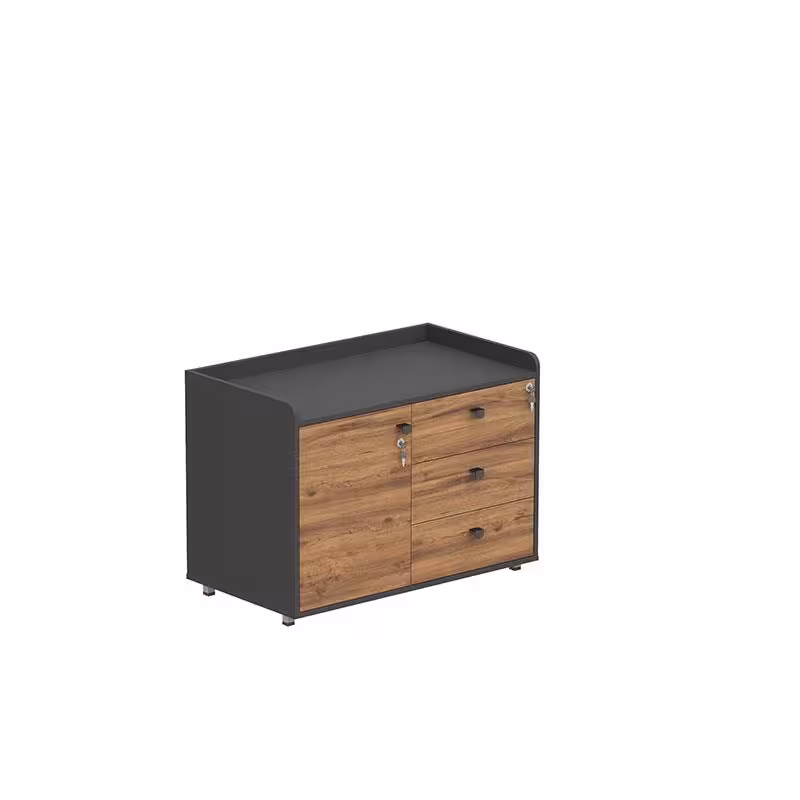 فايل سه کشو کابينتي کرودار نیلپر NODF557