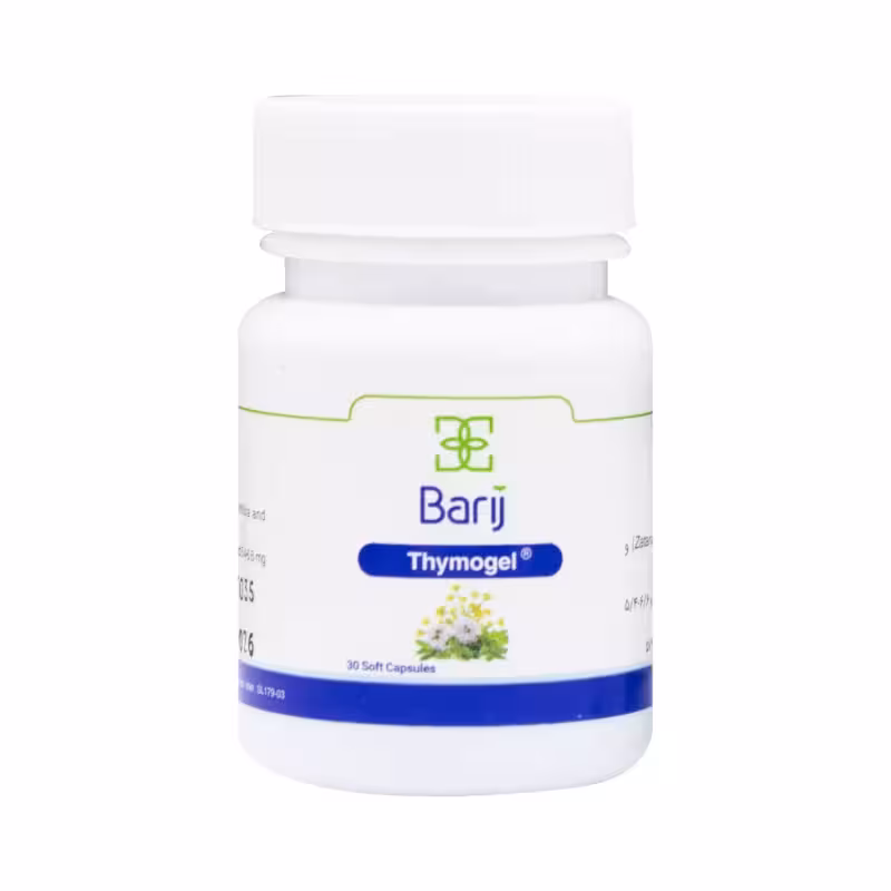 کپسول نرم تیموژل 40 میلی گرم 30 عددی باریج