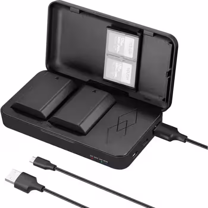 پکیج شارژر پاوربانک نیور NEEWER Rechargable Kit NP-FZ100   دو باتری