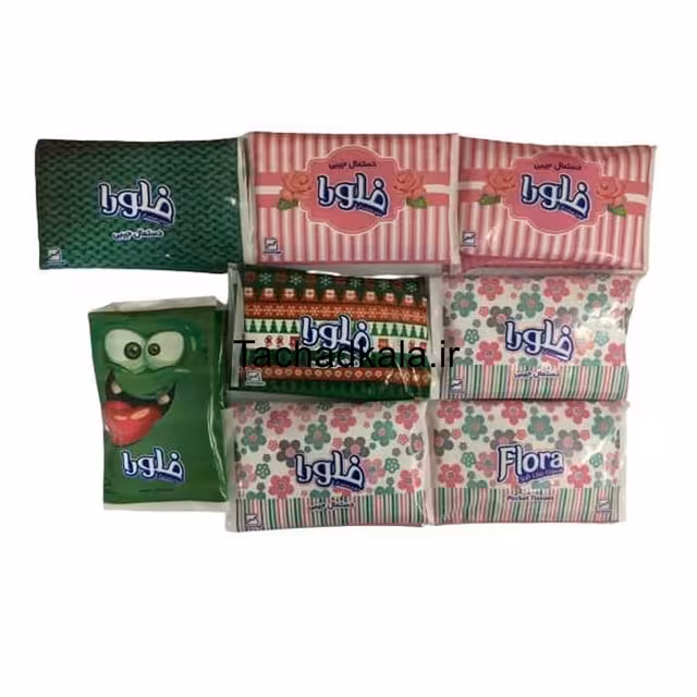 دستمال جیبی فلورا یک عددی