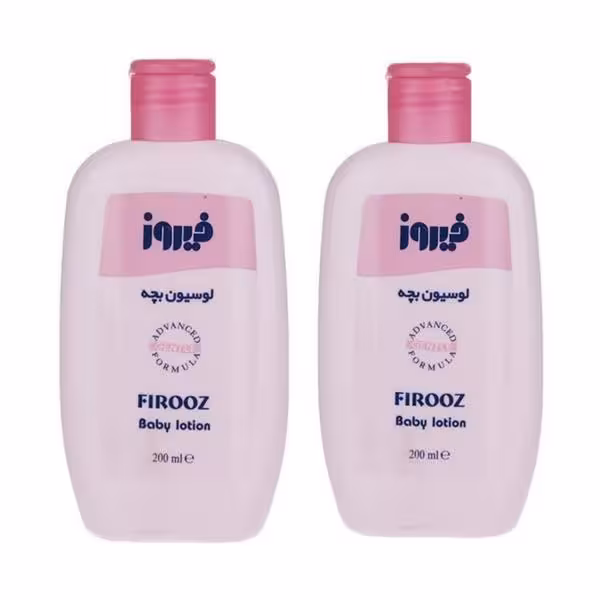 لوسیون بدن کودک فیروز مدل 02 حجم 200 میلی لیتر بسته 2 عددی
