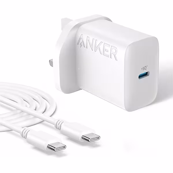 شارژر 20 وات انکر مدل B2347K21 ANKER PowerPort – 20W USB-C   USB-C cable