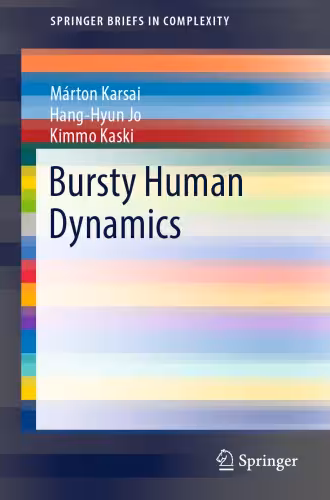 خرید و دانلود نسخه کامل کتاب Bursty Human Dynamics