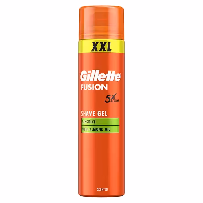 ژل اصلاح ژیلت فیوژن Gillette Fusion ضد حساسیت حجم 240 میل