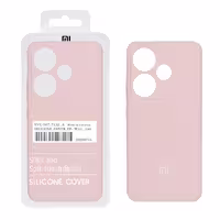 قاب سیلیکونی اورجینال Xiaomi Poco F6 5G، طرح پاک کنی، رنگ کالباسی