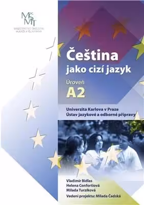 کتاب زبان چک Čeština jako cizí jazyk Úroveň A2
