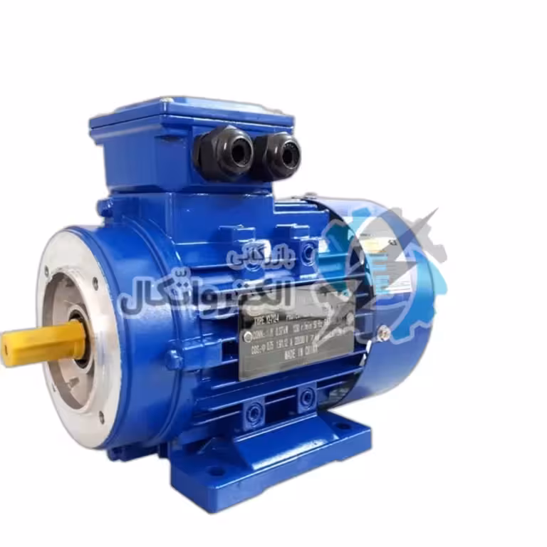 الکتروموتور آلومینیوم ایده آل 0.55 کیلووات 0.75 اسب تک فاز