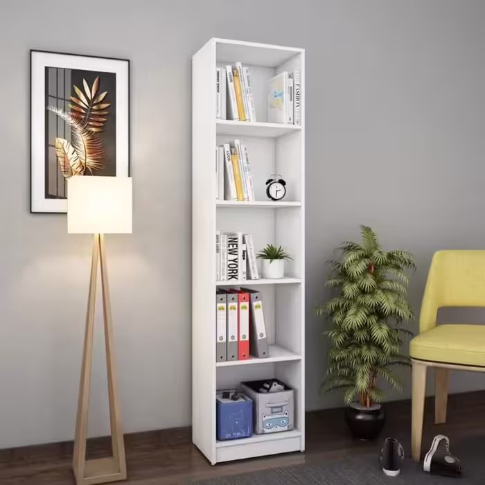 کتابخانه مدل F45 / آماده ارسال رنگ طوسی و مشکی