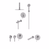 ست شیرآلات توکار شیبه مدل سهند