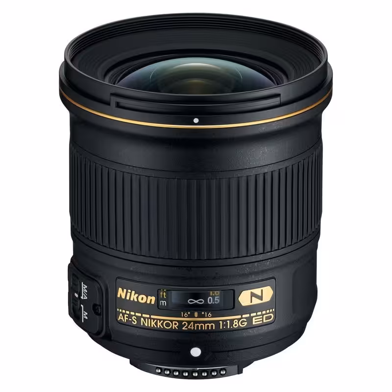 لنز نیکون مدل Nikon AF-S NIKKOR 24mm f/1.8G ED