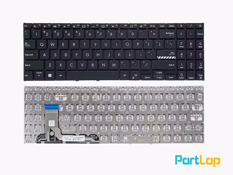کیبورد لپ تاپ ایسوس Vivobook 16X K3605 ، 15X M3504