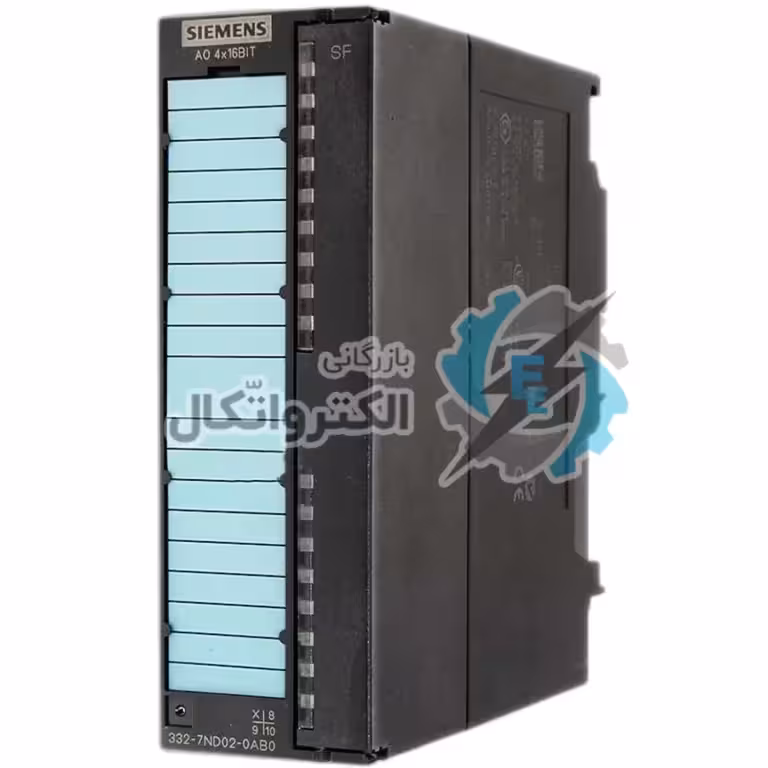 کارت 4 خروجی آنالوگ 16بیت S7 300 SM 332 زیمنس ا SIMATIC PLC S7 300 SIEMENS Analog output SM 332, 4 output, 16 bit