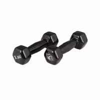 دمبل وزنه پویا مدل روکش دار وزن 1 کیلوگرم بسته 2 عددی