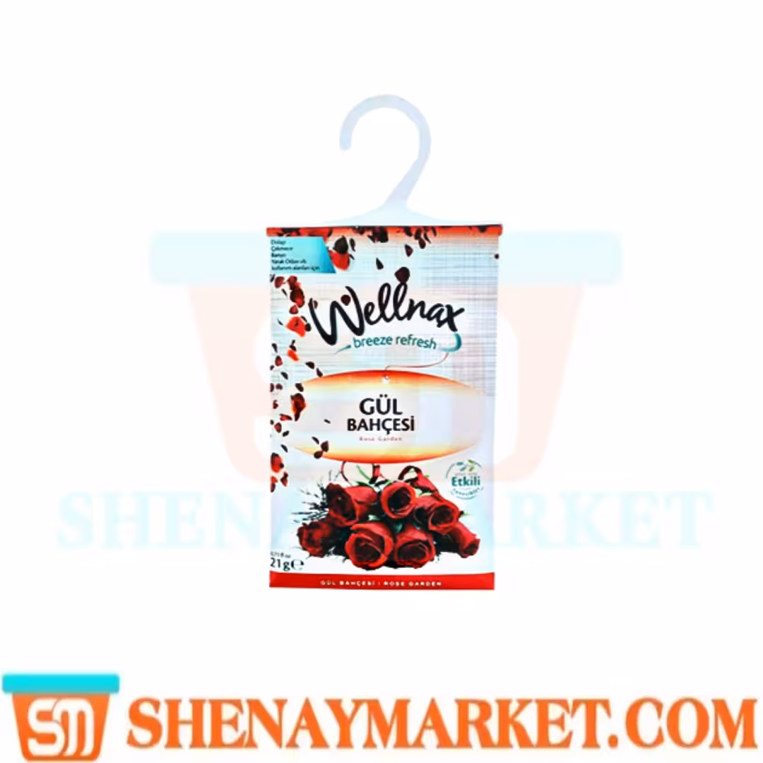 خوشبو کننده پودری کمد لباس و رخت خواب ولناکس اسانس گل رز GÜL BAHÇESİ